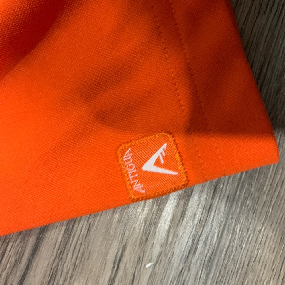 Men's Vibrant Orange Rash Guard - Picture 3 of 3